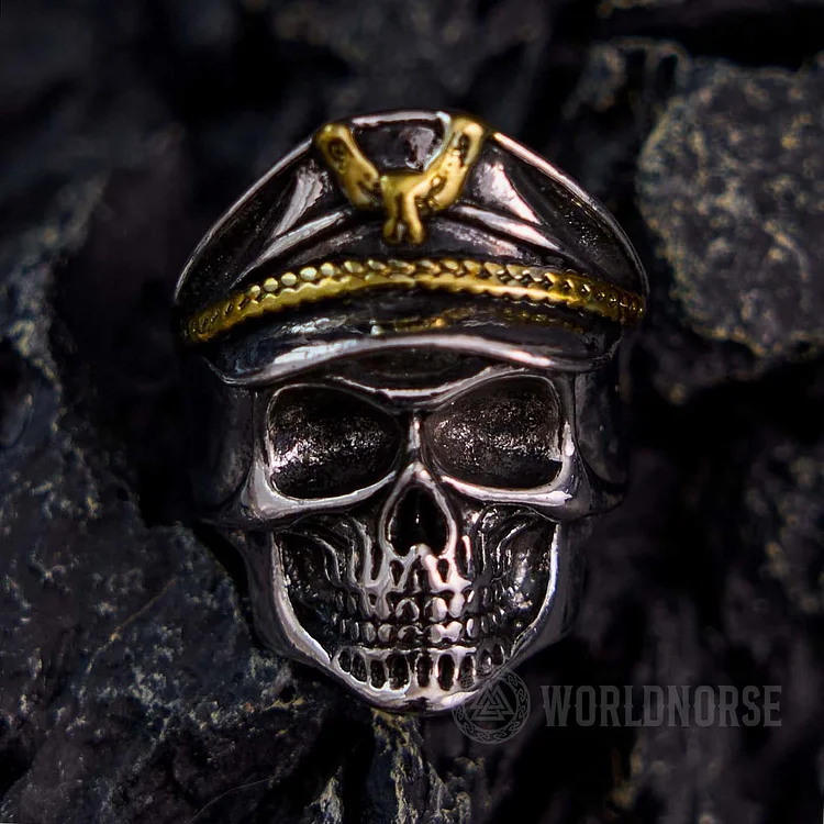 FREE Today: Eagle Cap Punk Skull Ring