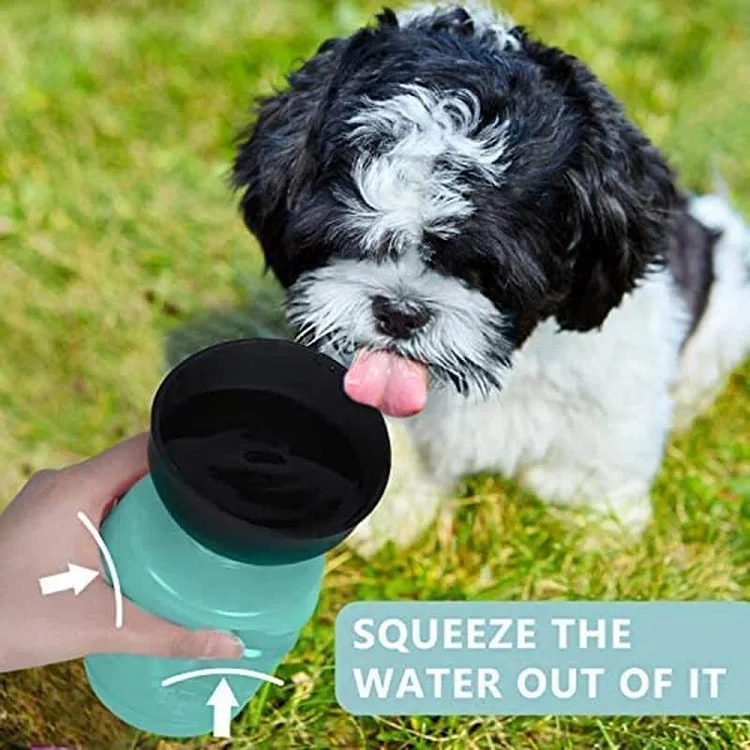 🔥Summer Hot Sale - Foldable Cap Outdoor Dog Water Bottle