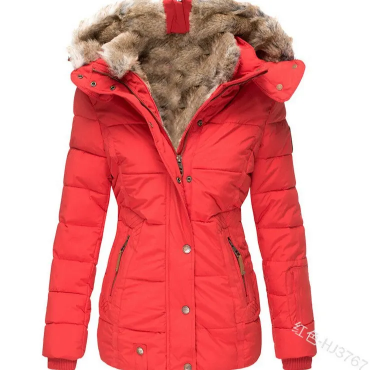 Uveng Uveng Casual Warm Collar Zip Button Open Shirt Design Long Sleeves Of Individual Cotton Coat Hooded Top