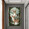 (50*70cm)Christmas Elk - Full Round Drill Diamond Painting