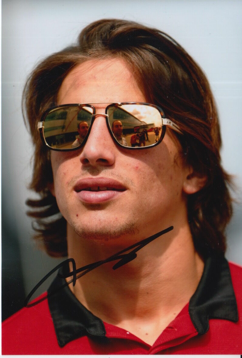 ROBERTO MERHI HAND SIGNED MANOR F1 6X4 Photo Poster painting 5.