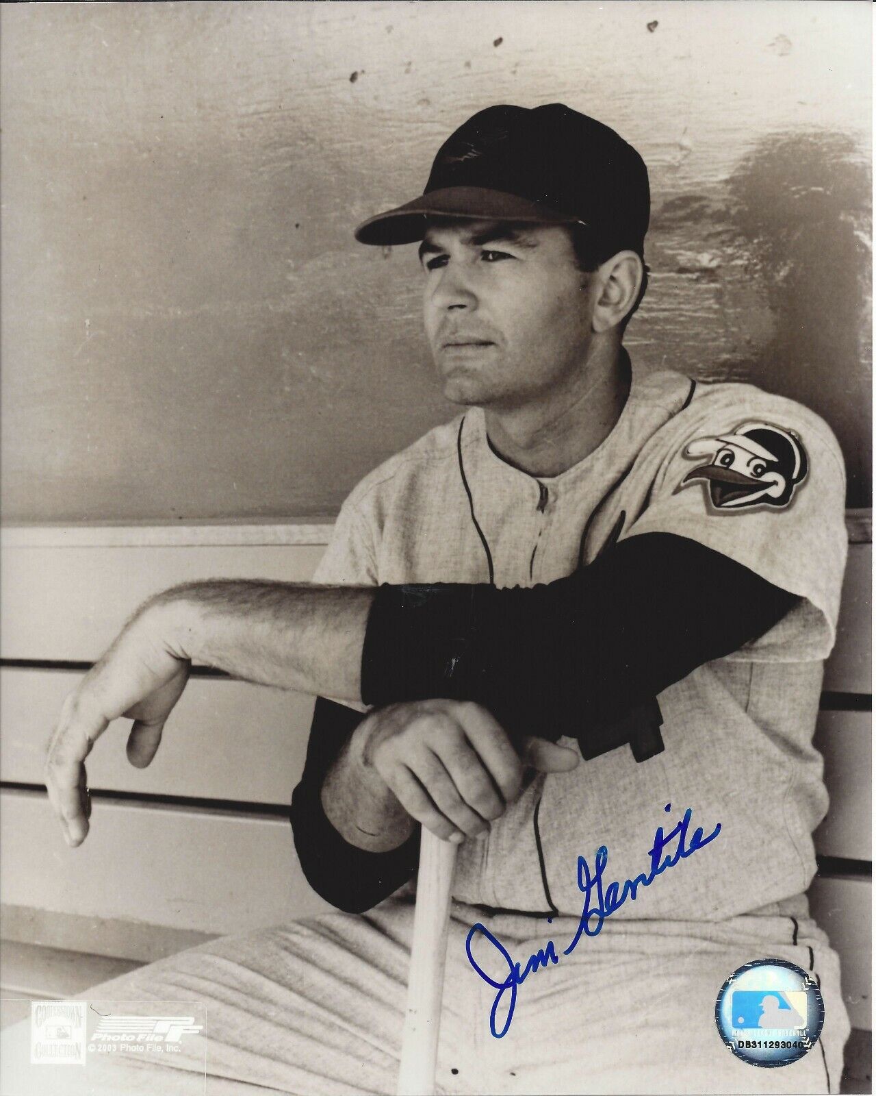 Jim Gentile Autographed 8x10 Baltimore Orioles#3