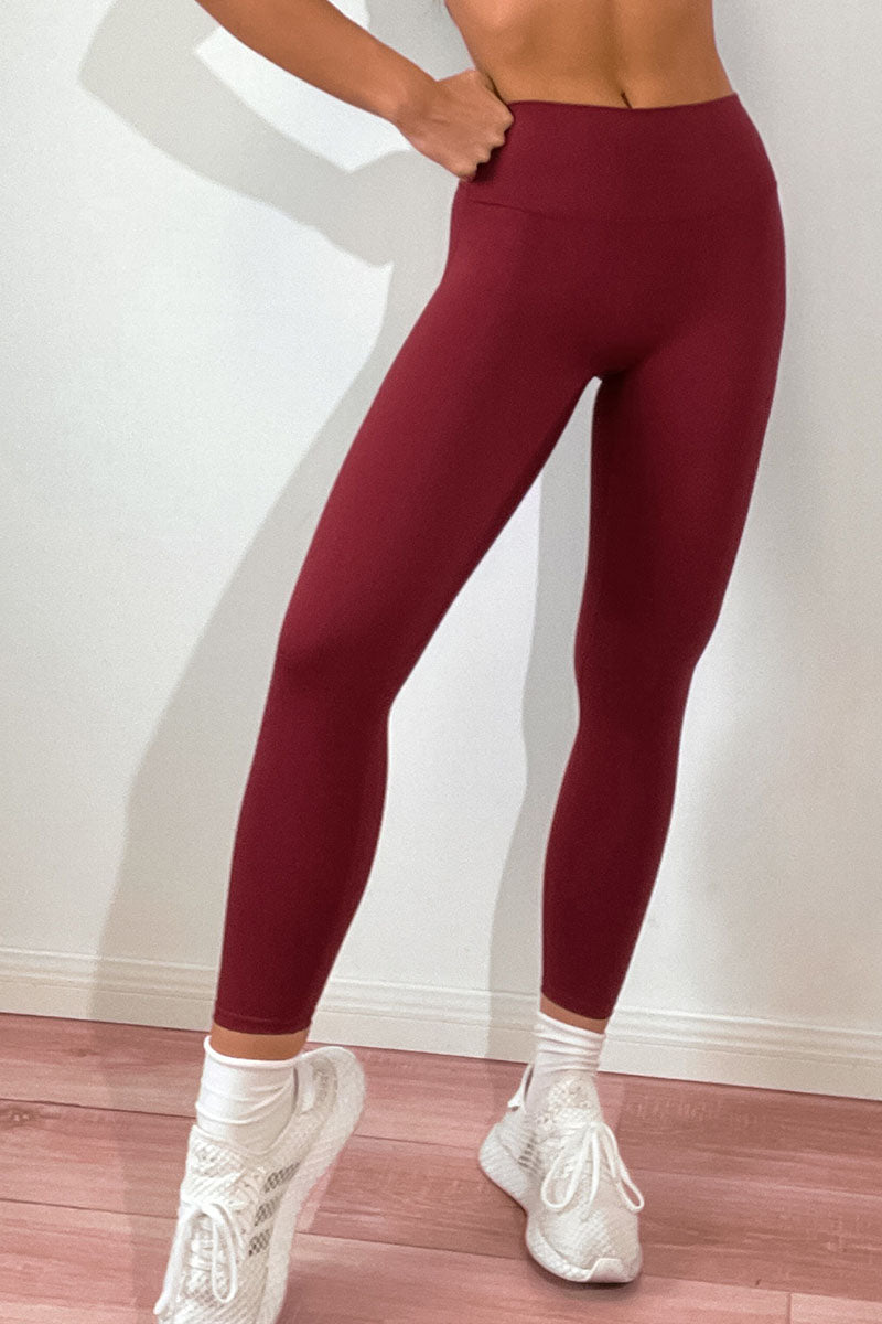 PureEase Hip Ruching Soft Legging