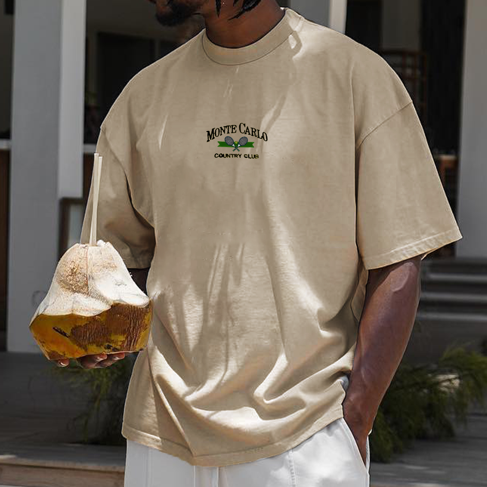 Men's Vintage Print Relaxed Oversized T-Shirt