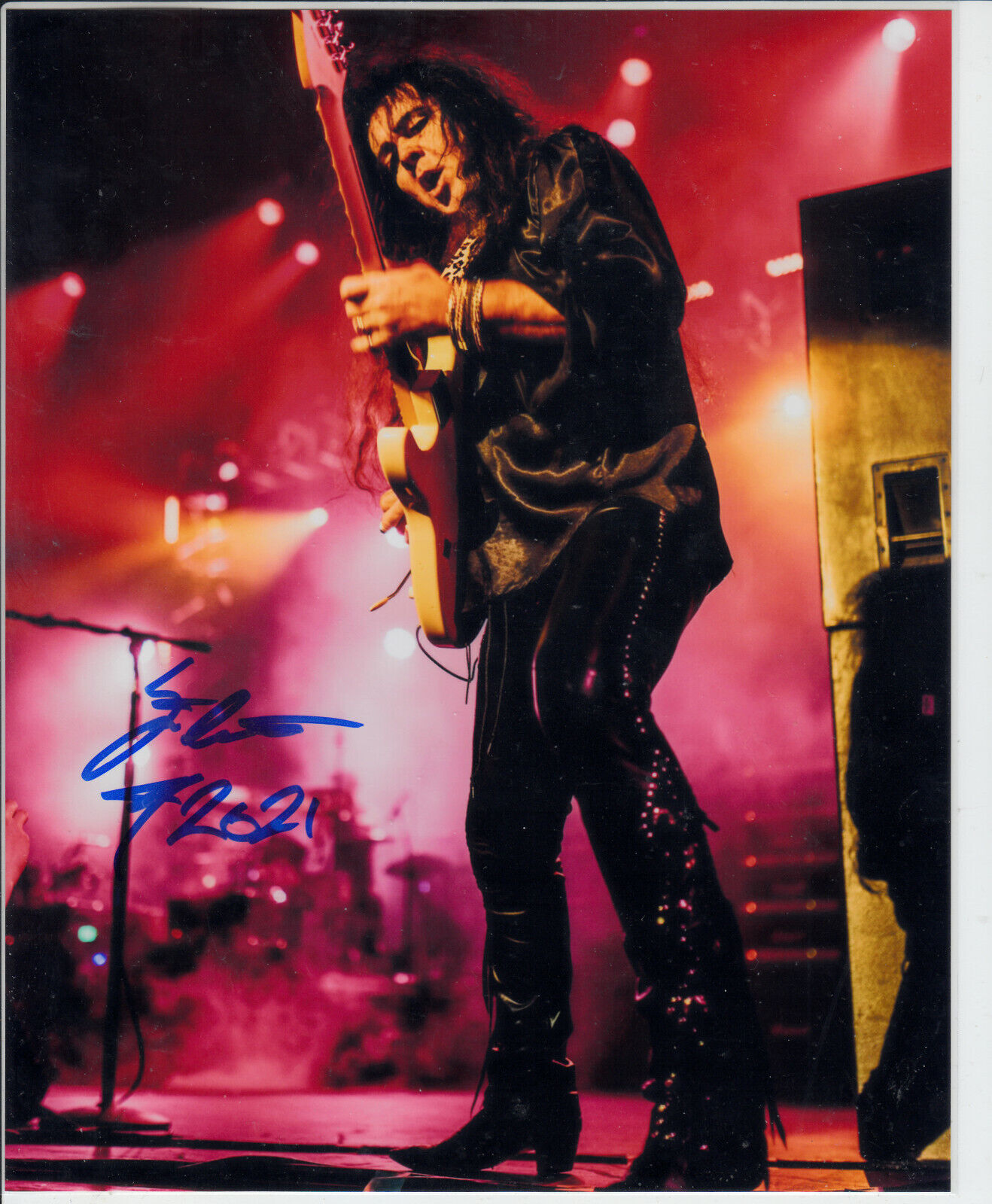 Yngwie Malmsteen a swedish Guitarist legend Autograph Signed 8x10