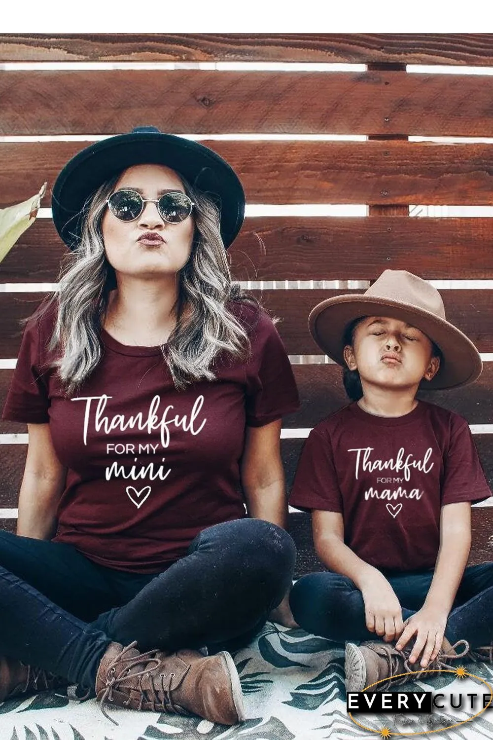 Wine Letters Print Mom Tee
