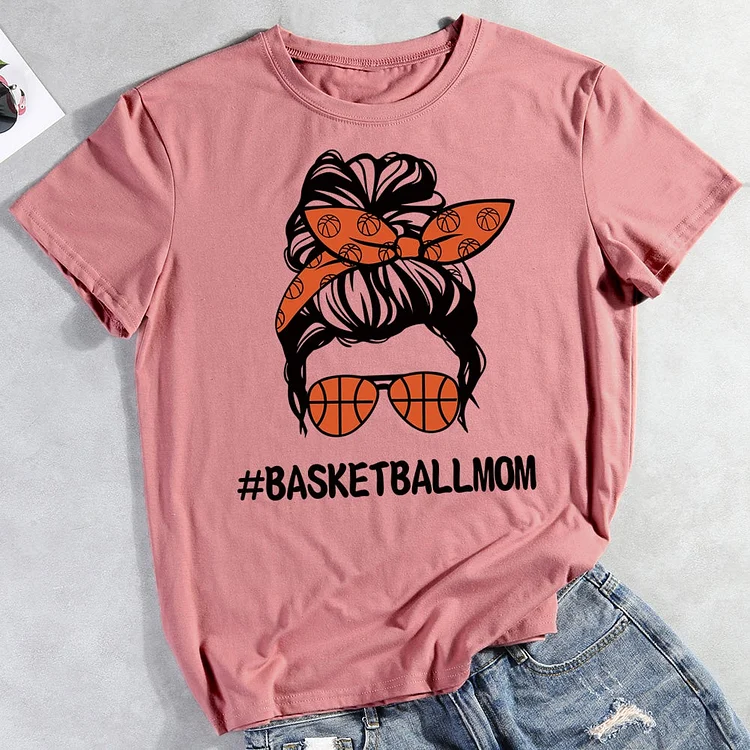 Basketball mom T-shirt Tee -011315
