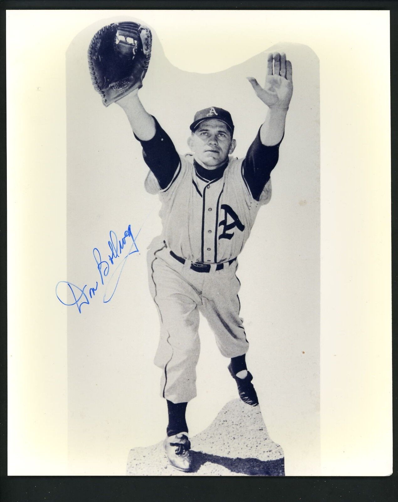 Don Bollweg Signed Autographed 8x10 Photo Poster painting w/ JSA authentication Philadelphia A's