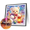 Diamond Painting-DIY Full Round Drill Bear