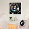 【Limited Stock Sale】Scary Big-Eyed Doll-14CT Stamped Cross Stitch 50*50cm/19.69*19.69in tapestrymarket
