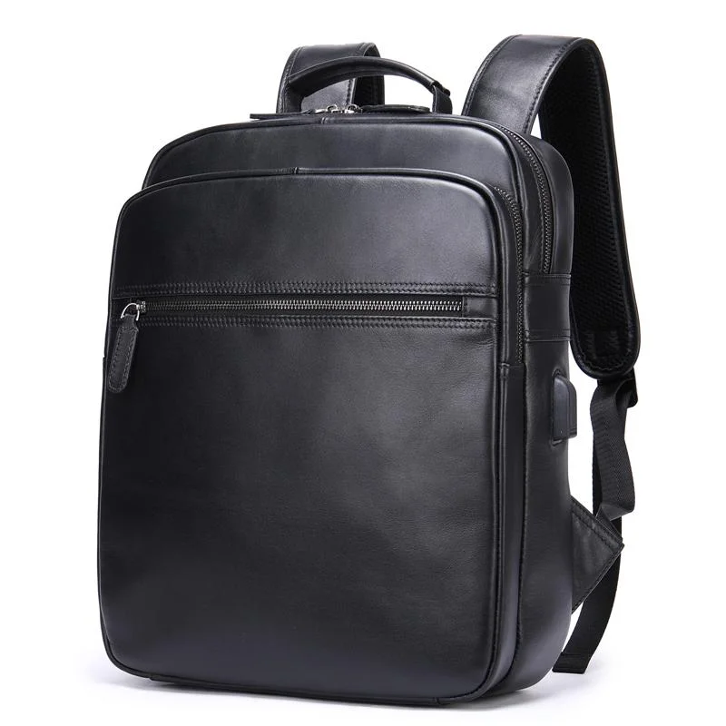 Mens Large Capacity Travelling School Backpacks With USB Charging Port