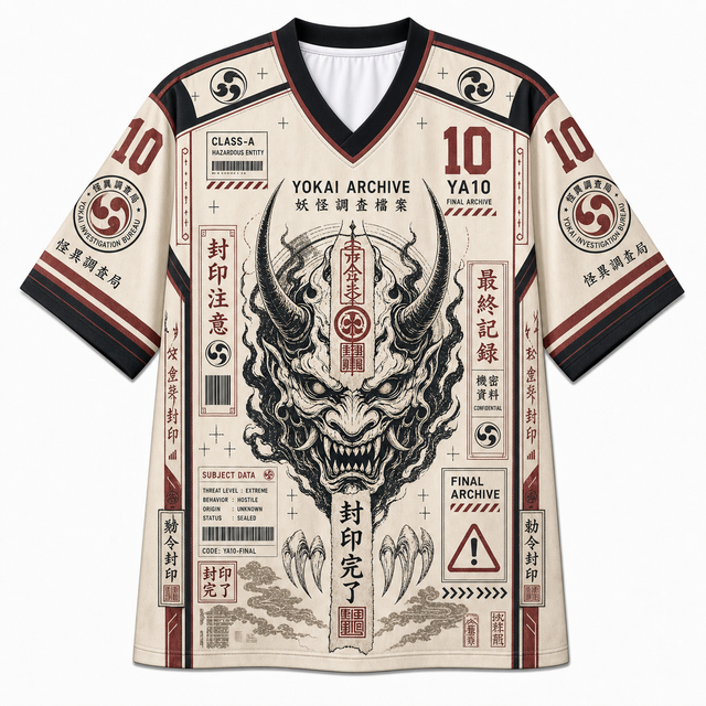 Flame Archive Mesh Jersey