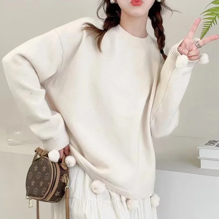 Chicfifth Sweater Women Winter Long Sleeve High Quality Autumn Vintage Top Knitted Cardigan
