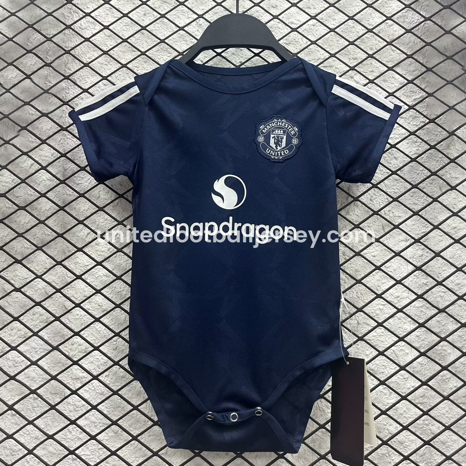 Manchester United 24-25 Away Baby Crawling Suit