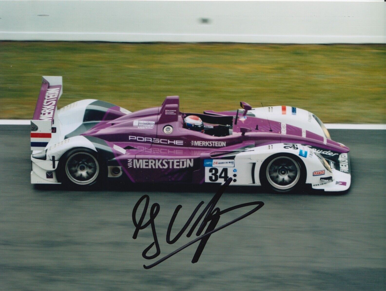 Jos Verstappen Hand Signed 8x6 Photo Poster painting - Le Mans Autograph 1.