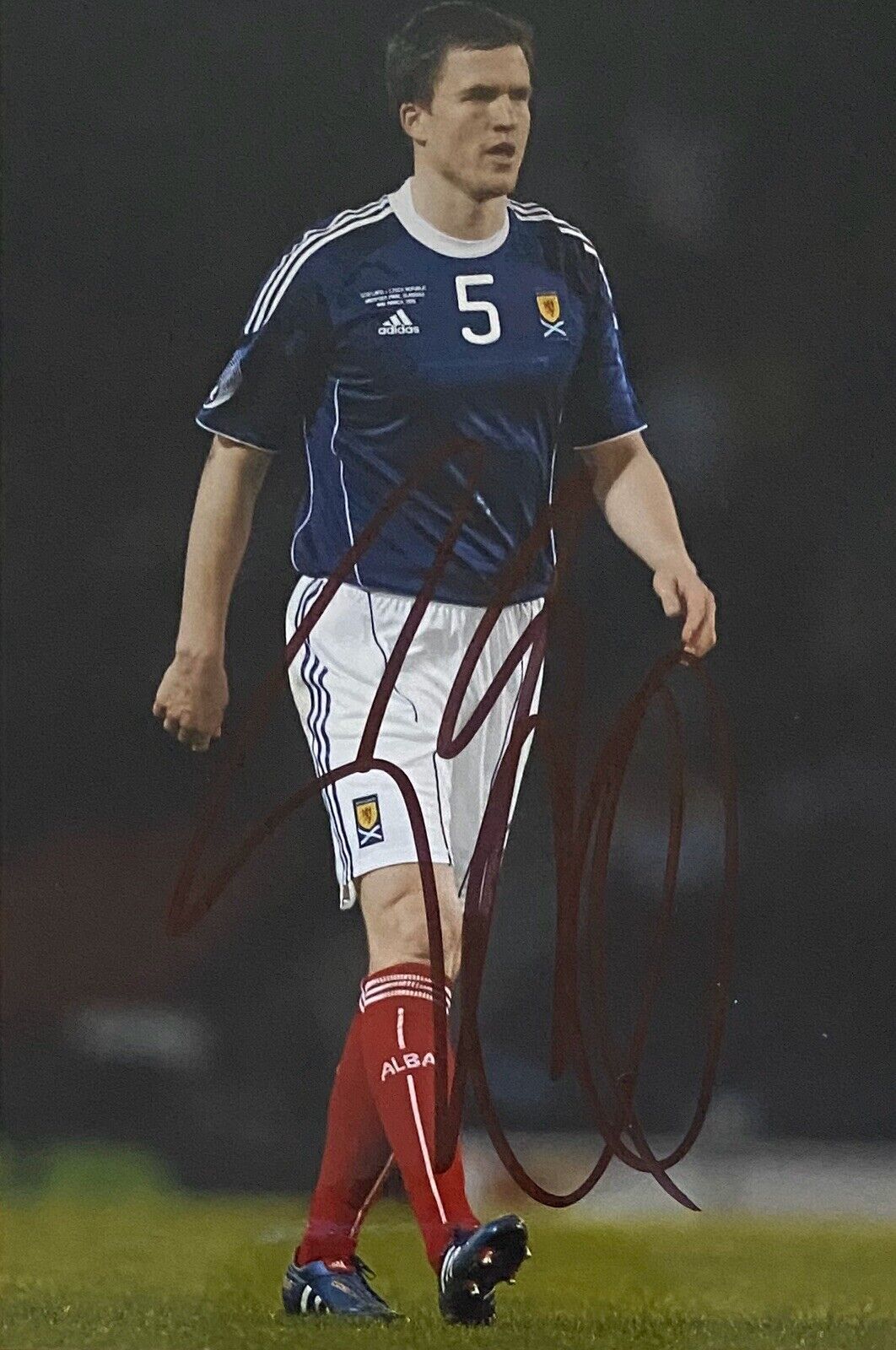 Gary Caldwell Hand Signed 6X4 Photo Poster painting - Scotland