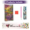 Kit de peinture en diamant DIY paysager, perceuse ronde 5D pour adultes 40x70cm