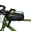 Bicycle Phone Front Frame Bag Waterproof Bike Phone Mount Pouch Bike Accessories