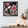 Enchanting Geisha Woman-Partial Special Shaped Diamond Painting 30*30CM