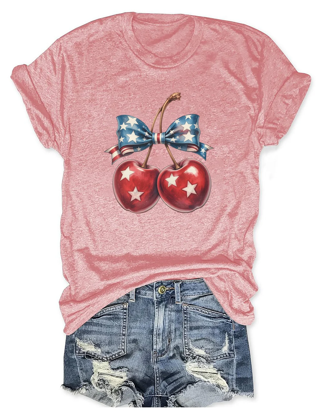 4th of July Cherry T-shirt