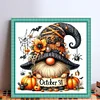 Pumpkin Gnome-11CT Stamped Cross Stitch 40*40cm/15.75*15.75in