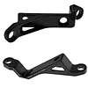Post Mount to Flat Mount Brake Adapter 140mm / 160mm Bike Disc Brake Adapter PM to FM Caliper Bicycle Rotor Adaptor Aluminum Alloy Bike Accessories