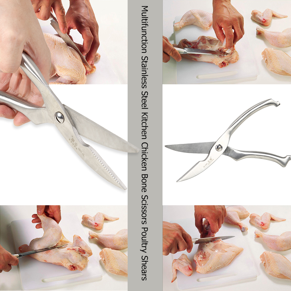 

Multifunction Stainless Steel Kitchen Chicken Bone Scissors Poultry Shears, Jd3580, 501 Original