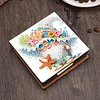 Diamond Painting PU Gnome Note Box with 160 Sheets Paper Memo Pad Holder Kit