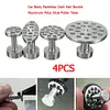 4pcs Pull Cap Gasket Aluminium Alloy Depression Repair Gasket for Universal Cars