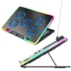 Laptop Cooling Pad with 5 Quiet Fans RGB Notebook Stand for 11-17.3 Inch Laptops