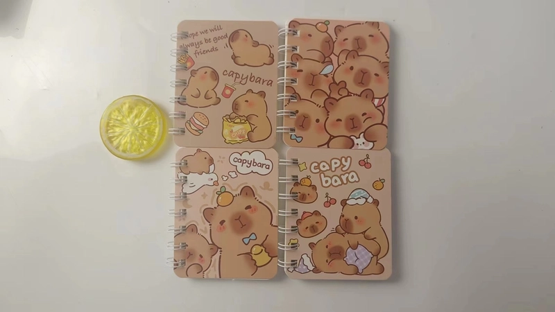 A7 Flip Coil Notebook Student Small Pocket Mini Portable Office Notepad Random 1 Piece