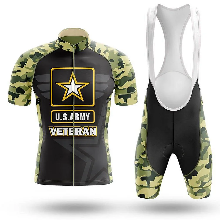 U.S. Army Veteran Men's Short Sleeve Cycling Kit