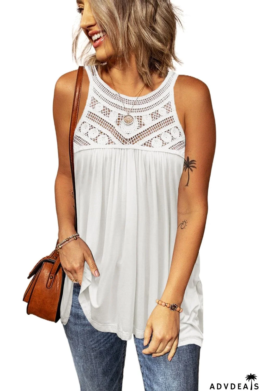 Crochet Lace Tank Top