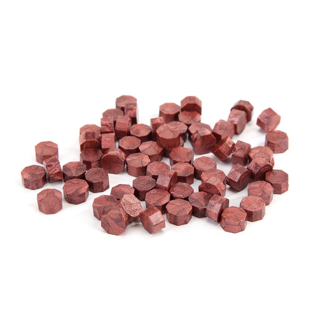 

100pcs Vintage Octagonal Sealing Wax, 501 Original
