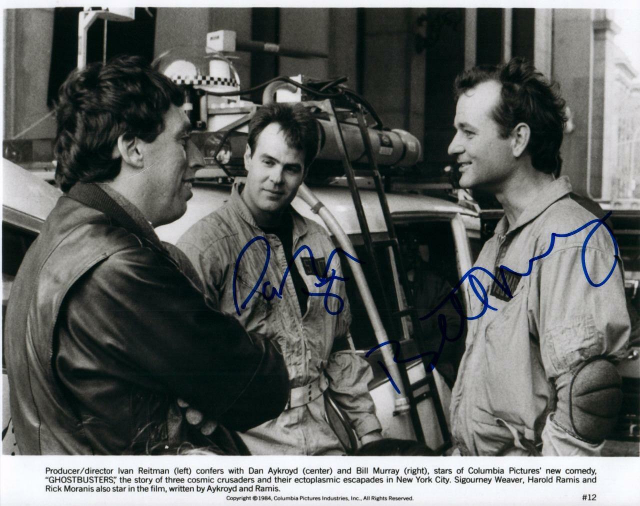 Bill Murray Dan Aykroyd signed 8x10 Picture nice autographed Photo Poster painting pic with COA