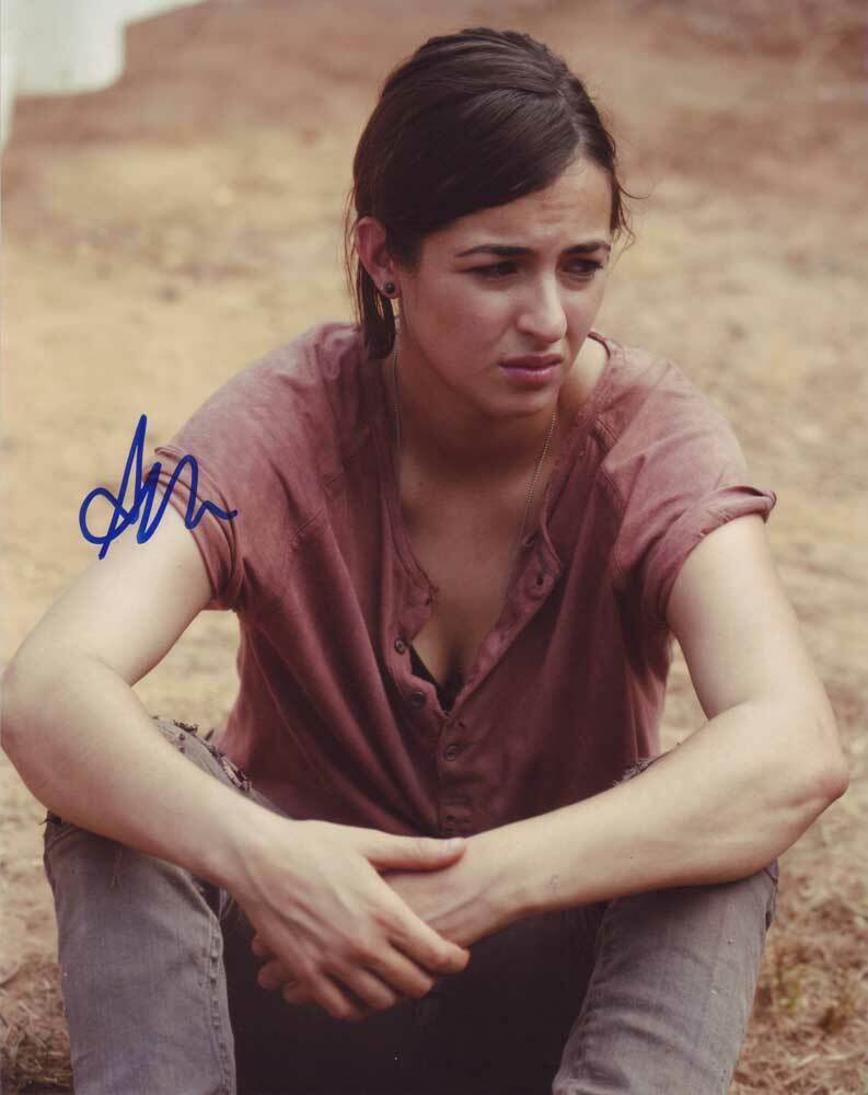 Alanna Masterson In-Person AUTHENTIC Autographed Photo Poster painting SHA #13374