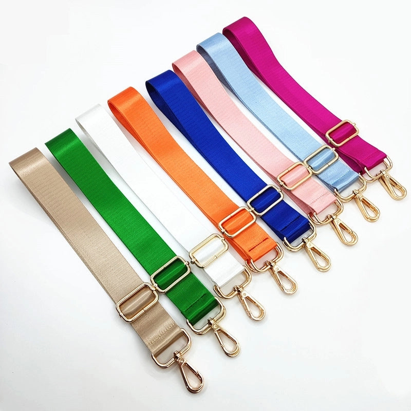 Nylon Solid Color Bag Strap