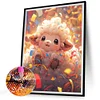 >SALE<5D DIY Full Round Drill Diamond Painting Zodiac Sheep Kit Home Decoration30x40cm