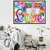 Diamond Painting -DIY Round Drill LOVE
