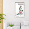 Bear Stocking -16CT Stamped Cross Stitch Kit(29*43cm)