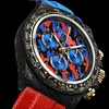 DiW Rolex Daytona 41mm MILITARY RED