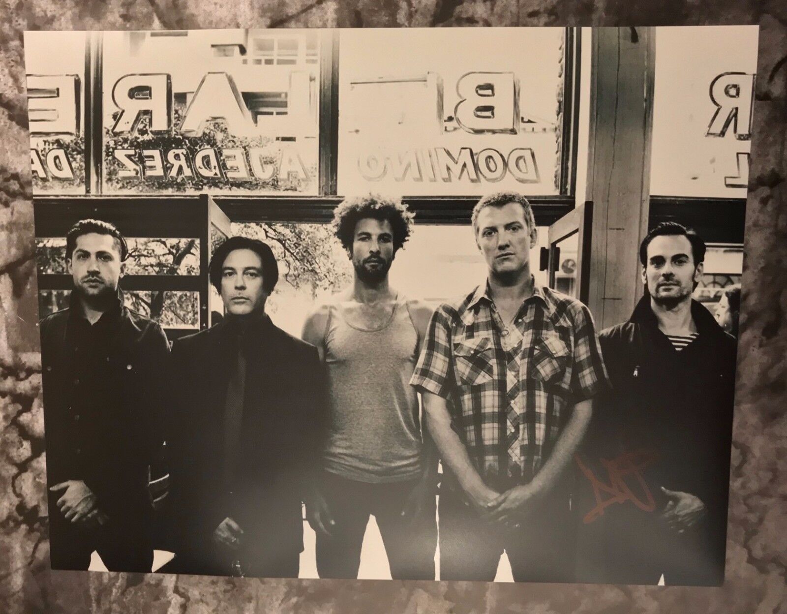 GFA Queens of the Stone Age * DEAN FERTITA * Signed 11x14 Photo Poster painting AD1 COA