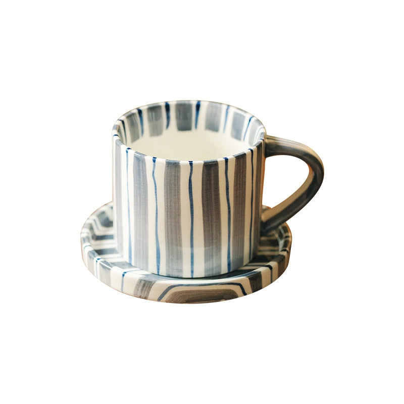 Casual Cute Stripe Ceramics Plate Water Bottles 1 Piece 1 Set