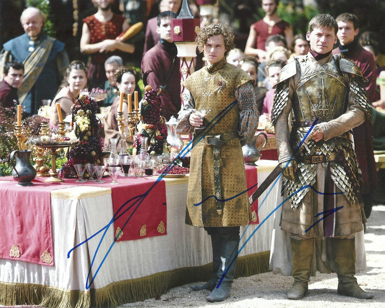 FINN JONES 'GAME OF THRONES' LORAS TYRELL SIGNED 8X10 PICTURE *COA 4