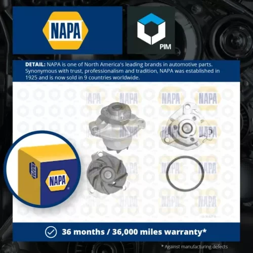 Water Pump fits VW VENTO 1H2 2.8 92 to 97 AAA Coolant NAPA 021121004 021121004A Parts