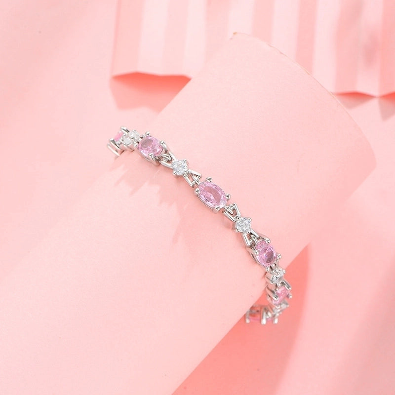925 Sterling Silver Bracelets Elegant Sweet