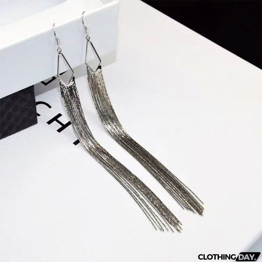 Vintage Long Tassel Earrings