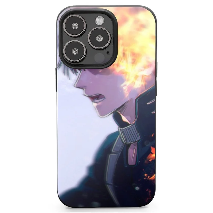 My Hero Academia Shoto Todoroki Anime My Hero Academia Phone Case Mobile Phone Shell IPhone 13 and iPhone14 Pro Max and IPhone 15 Plus Case - Heather Prints Shirts