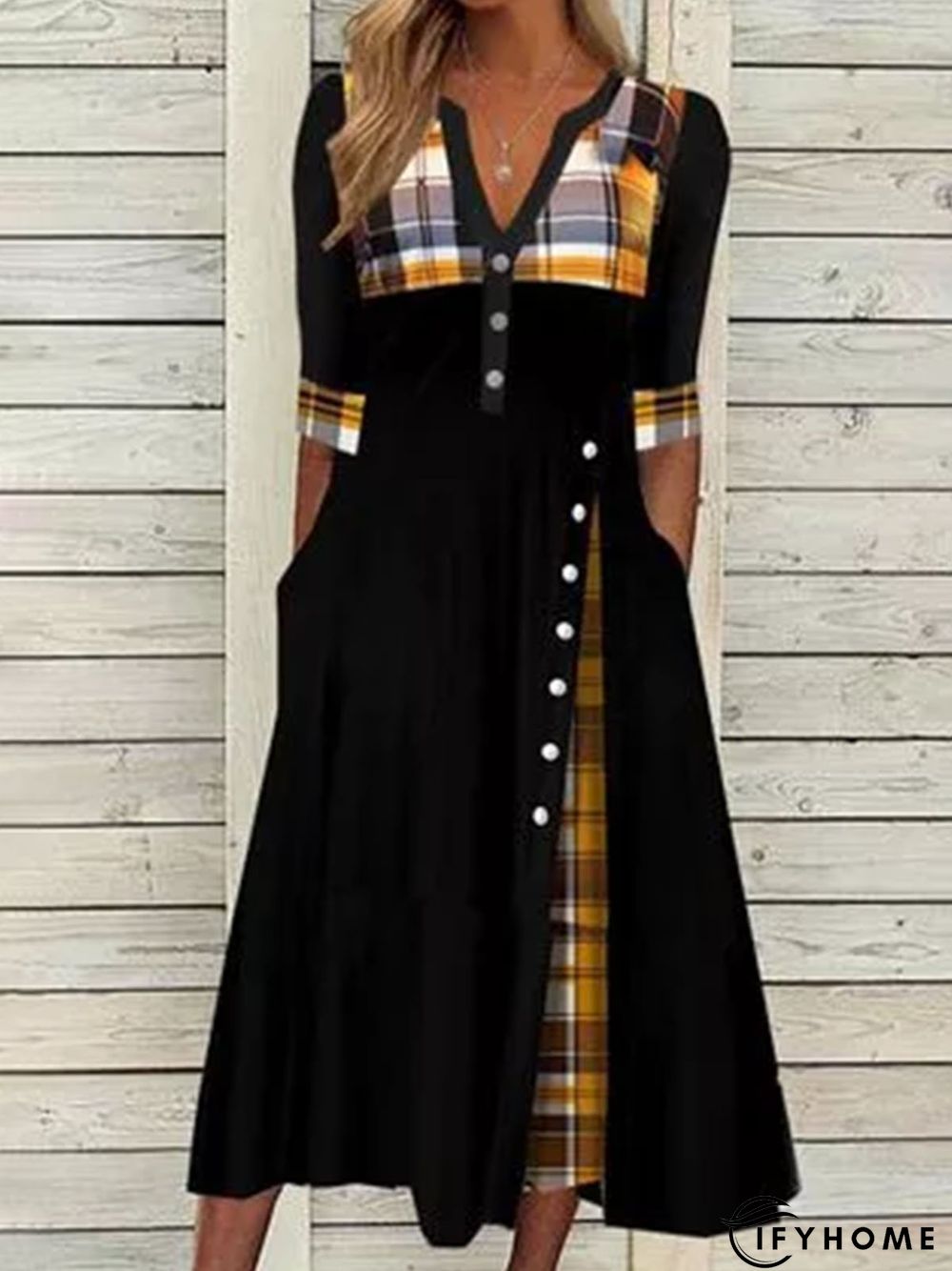 Casual Loosen Weaving Dress | IFYHOME