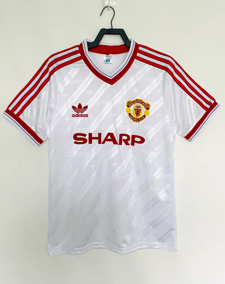 1986-88 Manchester United Away Retro Shirt